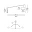Angelica L 200 Wall Lamp - White Structure