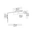 Angelica L170 Outdoor Wall Lamp - Black Structure