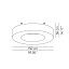 Atollo ø150 Outdoor Ceiling Lamp