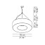 Atollo ø70 Suspension Lamp With 1 Steel Cable