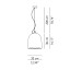 Campanone ø33 Medium Outdoor Suspension Lamp