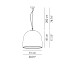 Campanone ø51 Maxi Outdoor Suspension Lamp