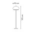 Knit 7485 Floor Lamp