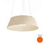 Reverse BASIC A - ø80 Pendant - Pleated Fabric