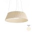 Reverse BASIC A - ø80 Pendant - Pleated Ribbon Fabric