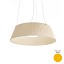 Reverse BASIC A - ø80 Pendant - Pleated Ribbon Fabric
