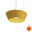 Reverse BASIC B - ø80 Pendant - Pleated Fabric