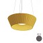 Reverse BASIC B - ø80 Pendant - Pleated Ribbon Fabric
