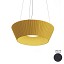 Reverse BASIC B - ø80 Pendant - Pleated Ribbon Fabric