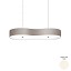 Ottovolante L-100 Suspension Lamp - Pleated Ribbon Fabric