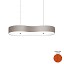 Ottovolante L-100 Suspension Lamp - Pleated Ribbon Fabric