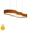 Ottovolante L-150 Suspension Lamp - Pleated Ribbon Fabric