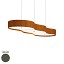 Ottovolante L-150 Suspension Lamp - Pleated Ribbon Fabric