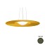 Mood ø120 Suspension Lamp With Pleated Ribbon Fabric