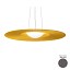 Mood ø150 Suspension Lamp With Pleated Ribbon Fabric