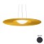 Mood ø150 Suspension Lamp With Pleated Ribbon Fabric