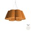 Florinda 6 Suspension Lamp - Pleated Fabric
