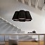 Florinda 6 Suspension Lamp - Pleated Fabric