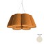 Florinda 6 Suspension Lamp - Pleated Fabric