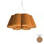Florinda 6 Suspension Lamp - Pleated Fabric