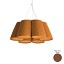 Florinda 6 Suspension Lamp - Pleated Fabric