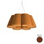 Florinda 6 Suspension Lamp - Pleated Fabric
