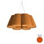 Florinda 6 Suspension Lamp - Pleated Fabric