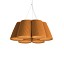 Florinda 6 Suspension Lamp - Pleated Fabric