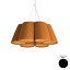 Florinda 6 Suspension Lamp - Pleated Fabric