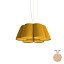 Florinda 6 Suspension Lamp - Pleated Ribbon Fabric