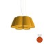 Florinda 6 Suspension Lamp - Pleated Ribbon Fabric