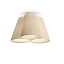 Florinda 3 Ceiling Lamp - Pleated Fabric