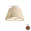 Florinda 3 Ceiling Lamp - Pleated Fabric