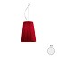 Florinda 1 Suspension Lamp - Pleated Fabric