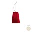 Florinda 1 Suspension Lamp - Pleated Fabric