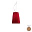 Florinda 1 Suspension Lamp - Pleated Fabric