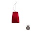 Florinda 1 Suspension Lamp - Pleated Fabric
