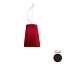 Florinda 1 Suspension Lamp - Pleated Fabric