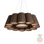 Florinda 12 Suspension Lamp - Pleated Fabric