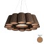 Florinda 12 Suspension Lamp - Pleated Fabric