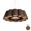 Florinda 12 Suspension Lamp - Pleated Fabric