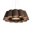 Florinda 12 Suspension Lamp - Pleated Fabric
