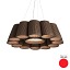 Florinda 12 Suspension Lamp - Pleated Fabric