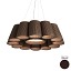 Florinda 12 Suspension Lamp - Pleated Fabric