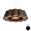 Florinda 12 Suspension Lamp - Pleated Fabric