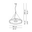 Idea Ø100 Pendant With Graphite Structure