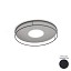 Idea Ø80 Ceiling Lamp With Graphite Structure