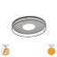 Idea Ø80 Ceiling Lamp With White Structure