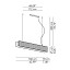 Righello L-160 Suspension Lamp - Wool Fabric