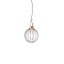 Orb ø25 Pendant - Globe Smoked PMMA